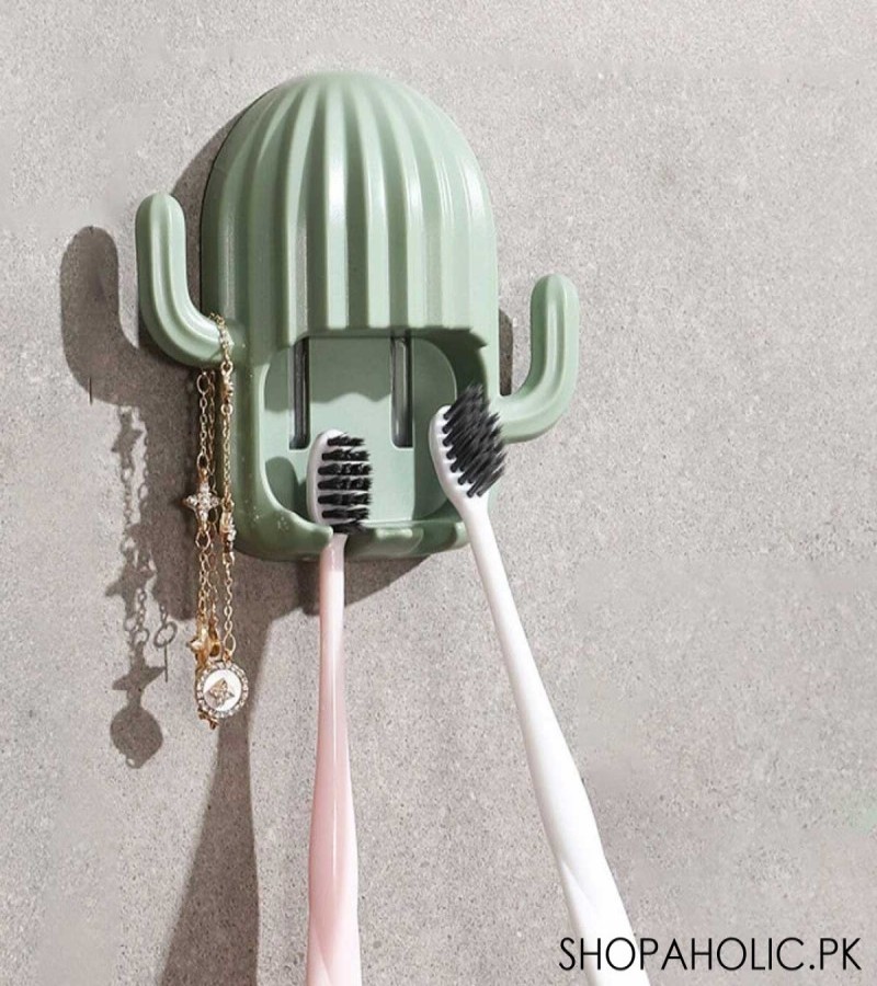 Cactus Toothbrush Holder