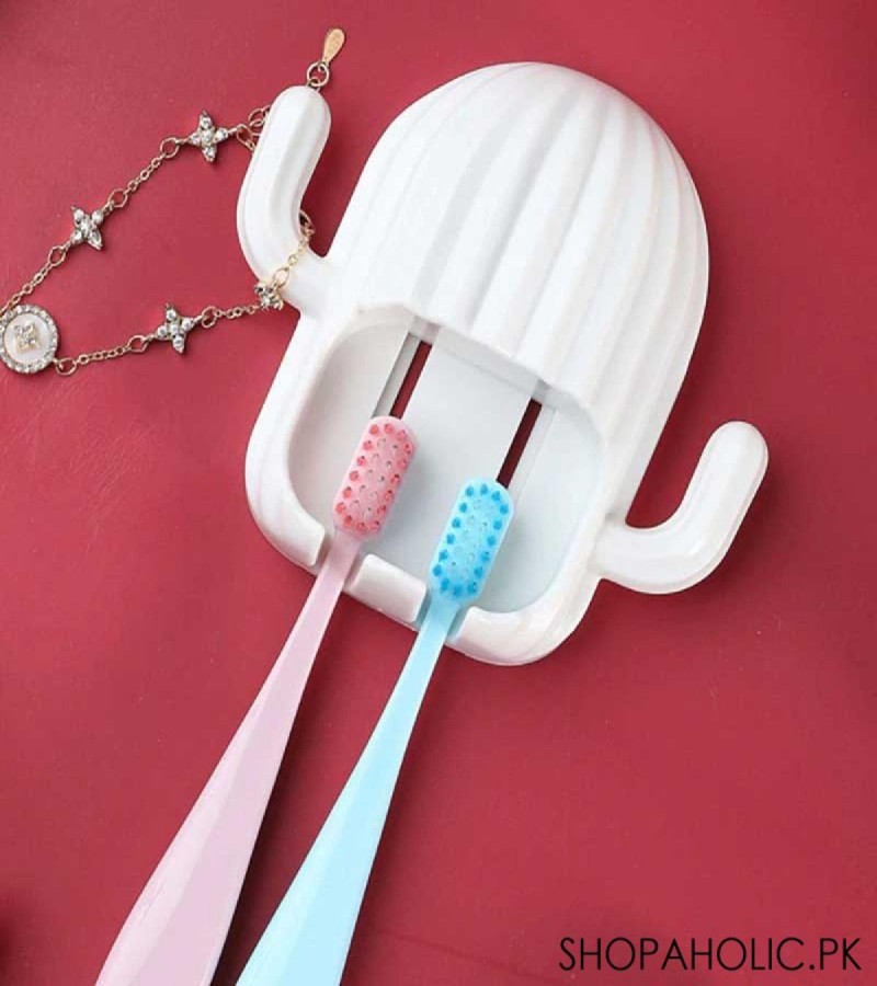 Cactus Toothbrush Holder