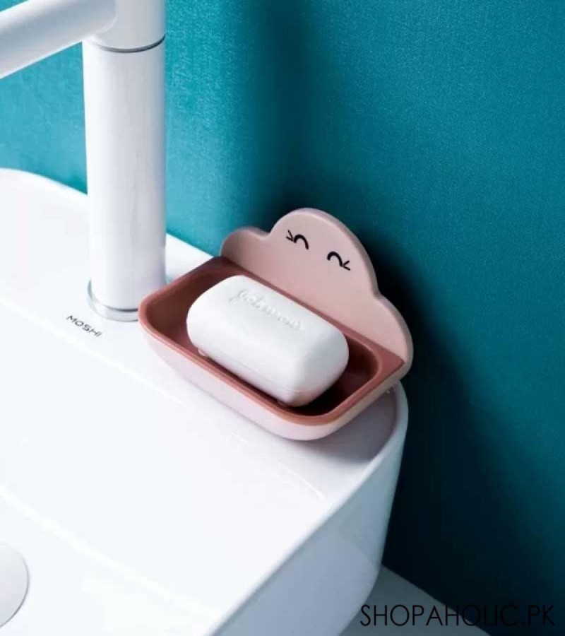Lovely Cloud Shape Soap Dish Tray
