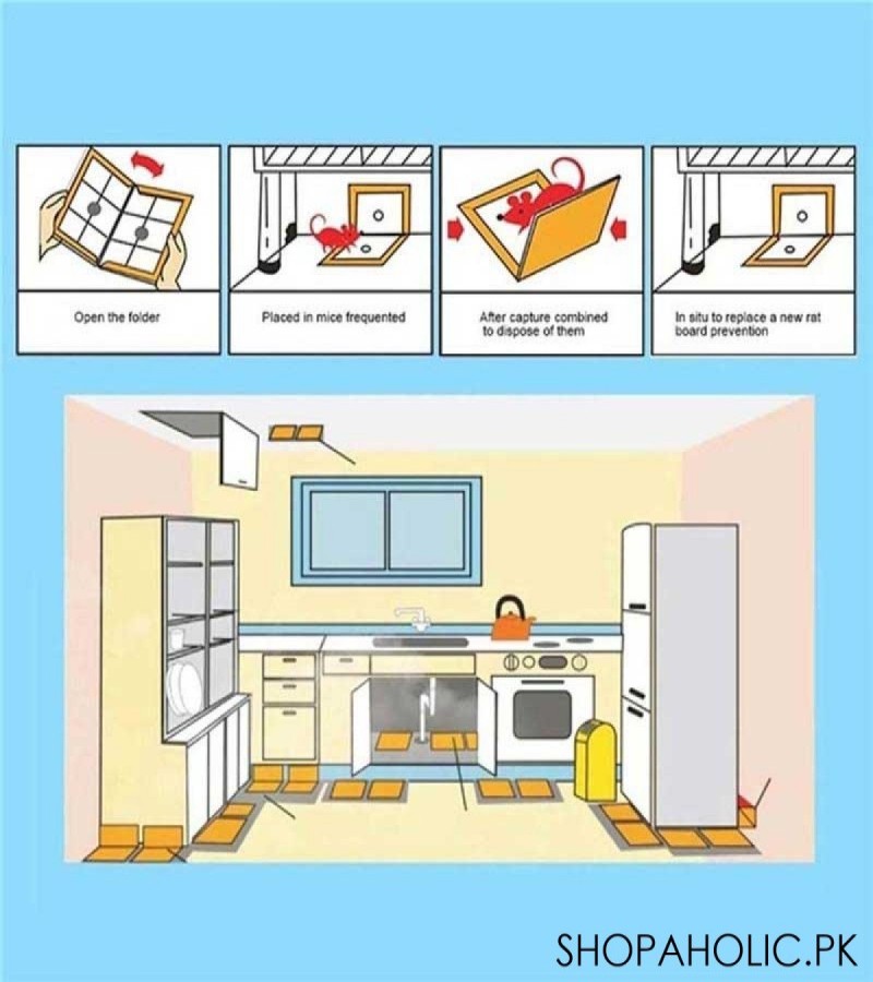 Mouse And Rat Glue Trap Board