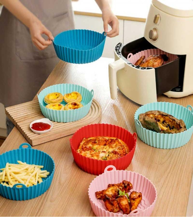 Silicone Reusable Air Fryer Baking Tray