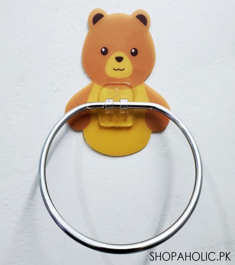 Teddy Bear Sticky Towel Hook