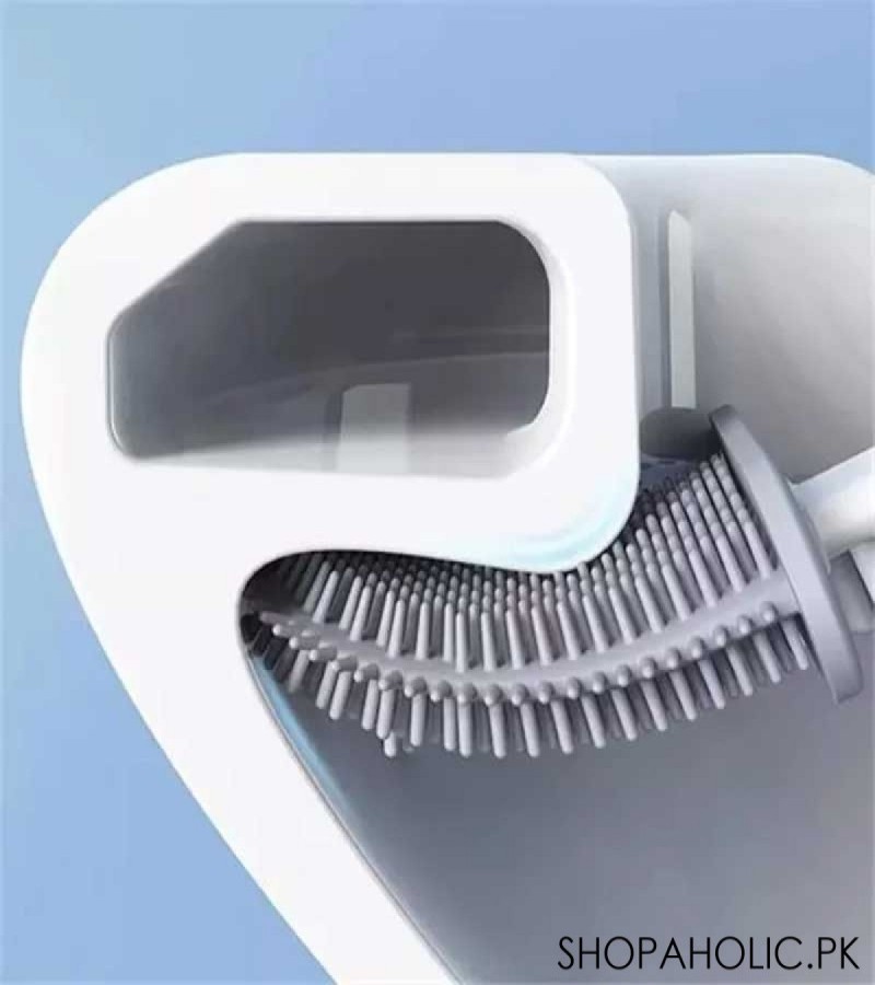 Toilet Brush With Quick Drying Holder