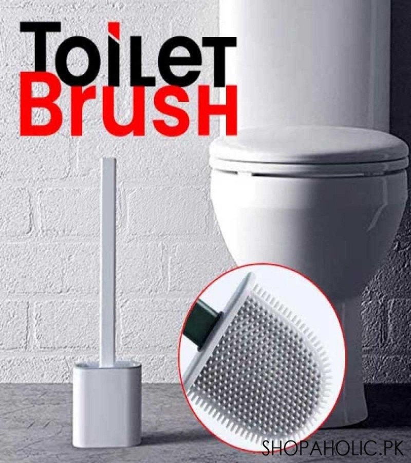 Toilet Brush With Quick Drying Holder