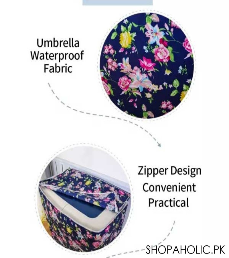 Twin Tub Washing Machine Cover (75 X 46 X 89 Cm)